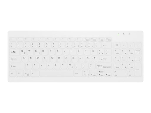 Cherry Medical AK-C7012 - keyboard - compact compact - QWERTY - Pan Nordic - white Input Device - Tastatur - Nordic ISO - Weiss