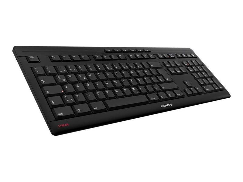 Cherry STREAM - Tastatur - Deutsch - Schwarz