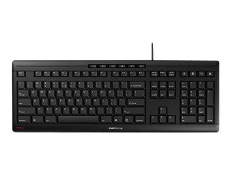 Cherry STREAM - Tastatur - Deutsch - Schwarz