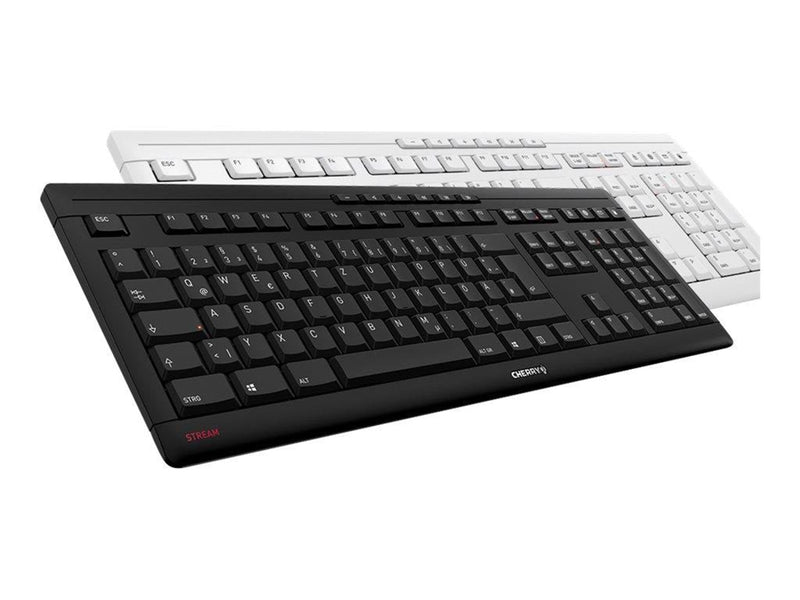Cherry STREAM - Tastatur - Deutsch - Schwarz