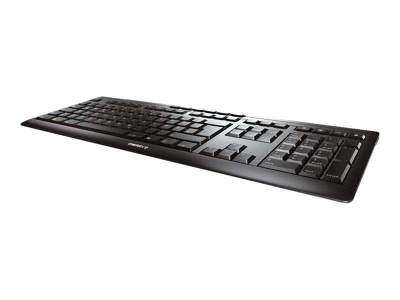 Cherry STREAM - Tastatur - Deutsch - Schwarz