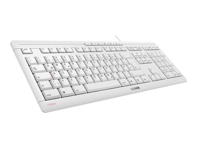 Cherry STREAM - Tastatur - Englisch - Grau