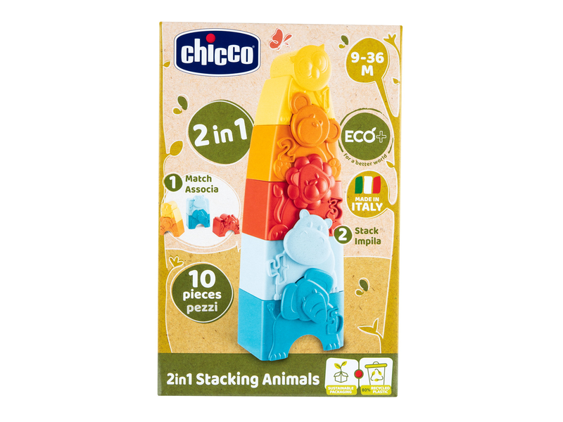 Chicco -2in1 Stacking Animals