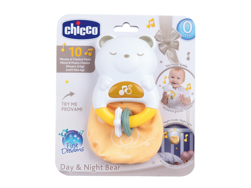 Chicco Day & Night Bear Rattle