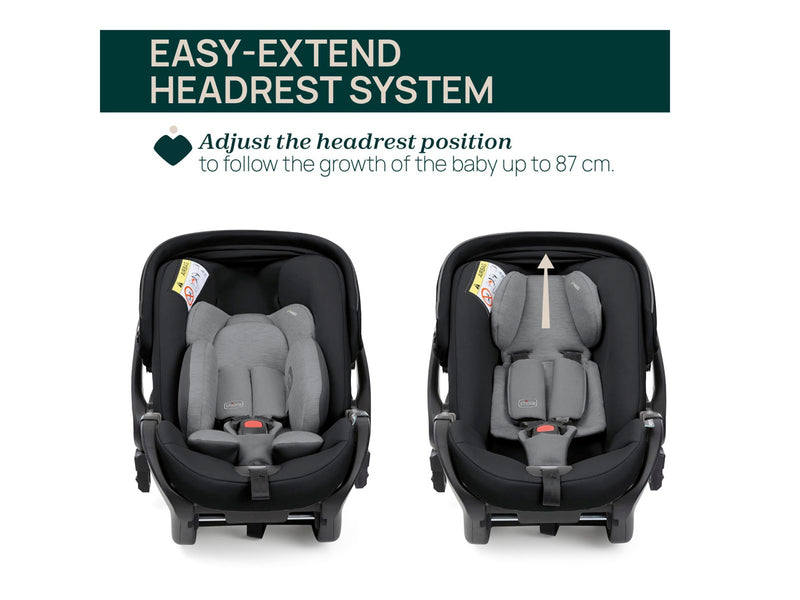 Chicco First-Seat Recline i-Size (40-87 cm)Vollständige 360 i-Size Basis (Zubehör separat erhältlich)