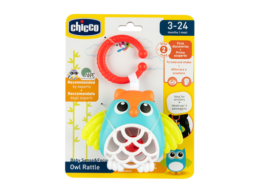 Chicco -Owl Rattle