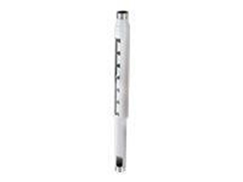 Chief Adjustable Extension Column - 18-24" Extension - White