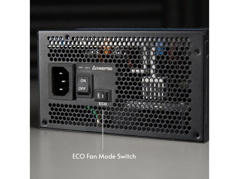 Chieftec ATMOS Series CPX-850FC - power supply - 850 Watt Netzteile - 850 Watt - 120 mm - ATX 3.0 - 80 Plus Gold zertifiziert