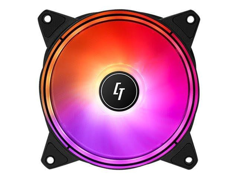 Chieftec Chieftronic Nova NF-1225RGB - Gehäuselüfter - 120mm - Schwarz