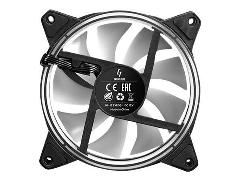 Chieftec Chieftronic Nova NF-1225RGB - Gehäuselüfter - 120mm - Schwarz