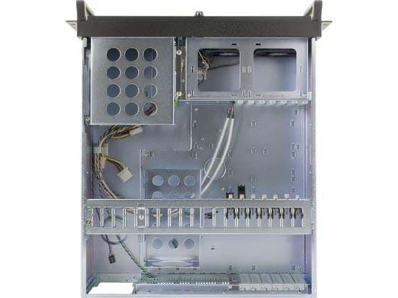 Chieftec UNC-410S-B - Rackversion - 4U - Gehäuse - Server (Rack) - Schwarz