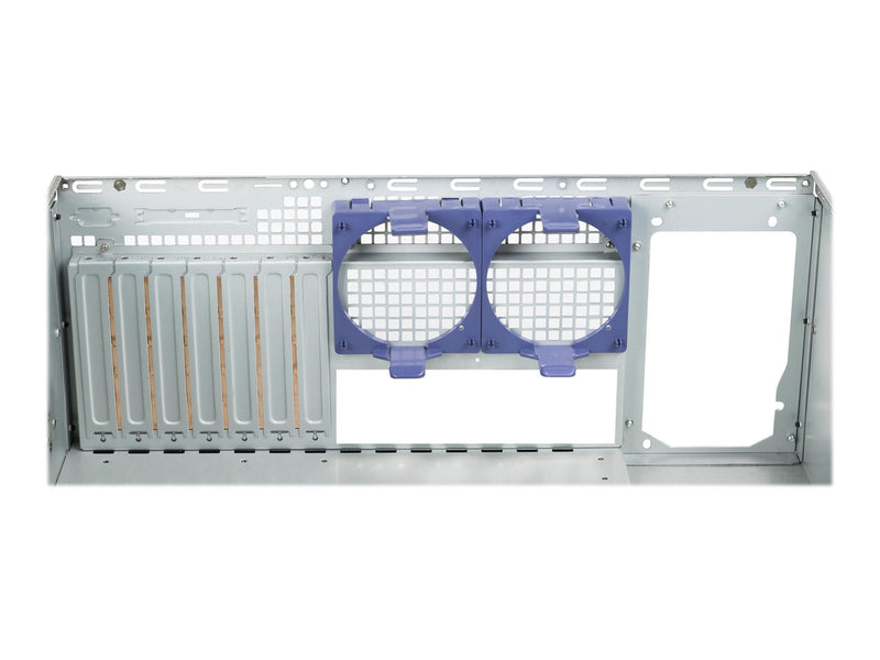 Chieftec UNC-411E-B - rack-mountable - 4U - extended ATX - Gehäuse - Server (Rack) - Schwarz