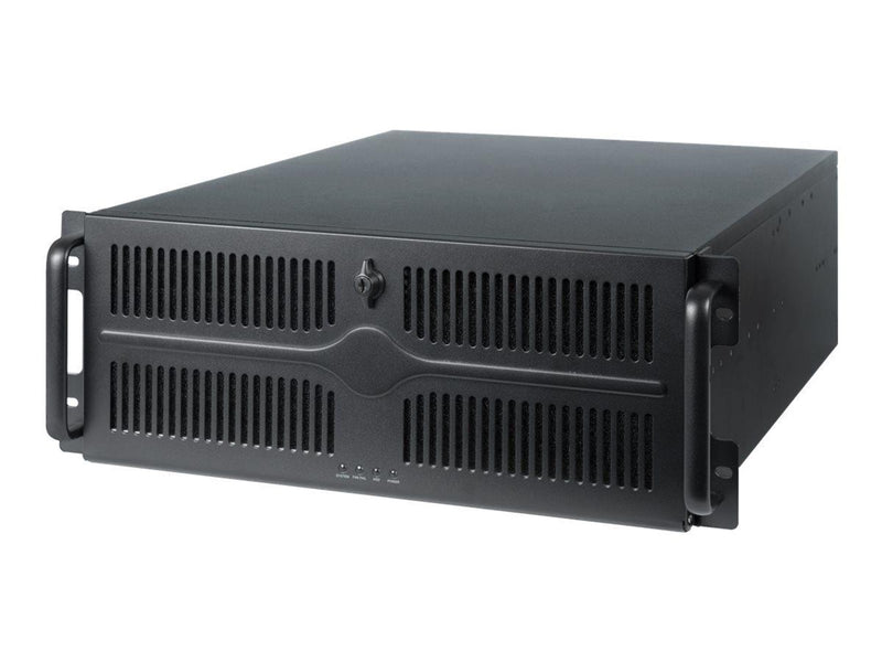 Chieftec UNC-411E-B - rack-mountable - 4U - extended ATX - Gehäuse - Server (Rack) - Schwarz