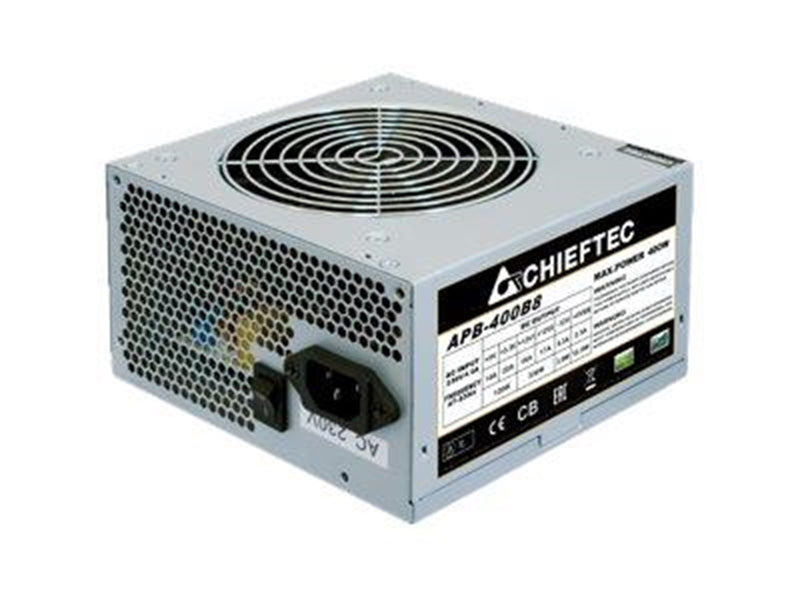 Chieftec VALUE SERIES Netzteile - 400 Watt - 120 mm - ATX 2.3 - 80 Plus White (bis zu 80% effektiv)