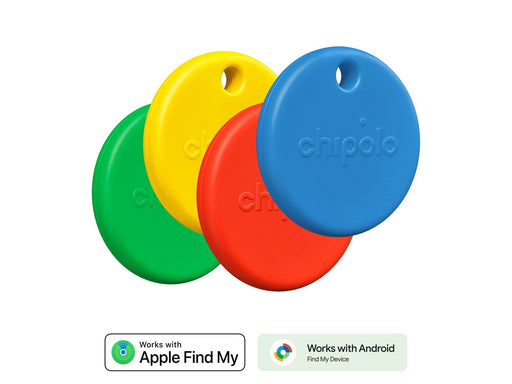 Chipolo POP - Red/Blue/Yellow/Green (4-Pack)
