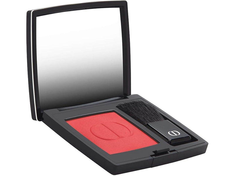 Christian Dior Rouge Satin Finish Blush Compact Powder 999 Red 6.7 g