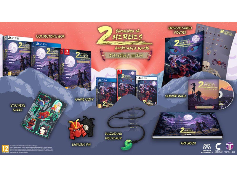 Chronicles of 2 Heroes: Amaterasu's Wrath (Collector's Edition) - Sony PlayStation 4 - Plattform - PEGI 12