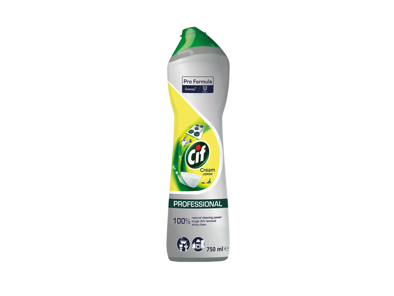 Cif Professional Cream Cleaner Lemon 750ml