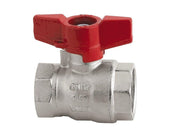 Cimberio RED6 Kugelhahn Muffe/Muffe, 3/4"