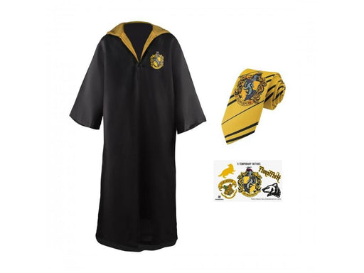 Cinereplicas - HP Entry Robe Necktie & Tattoos Hufflepuff Medium EU