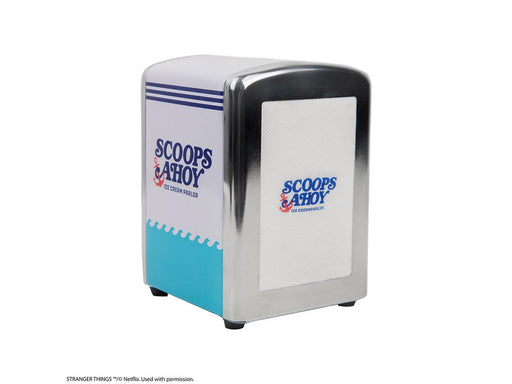 Cinereplicas - Stranger Things - Napkin Dispenser Scoops Ahoy (Blue and White)