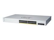 Cisco Switch Business 220-Series 28-Port 1/10GbE 382W PoE smart managed