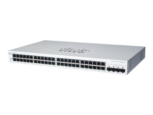 Cisco Switch Business 220-Series 52-Port 1/10GbE 382W PoE smart managed
