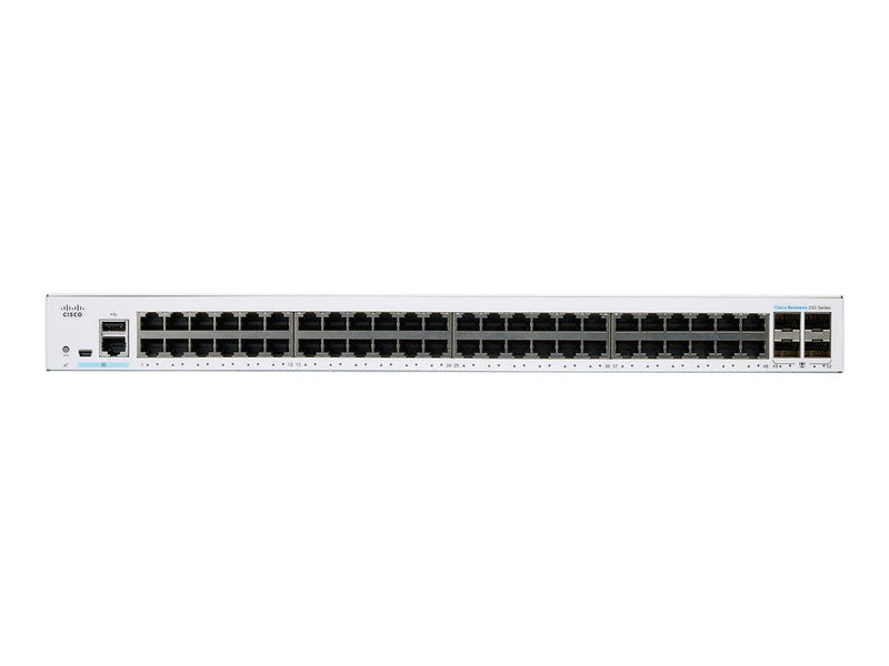 Cisco Switch Business 250-Series 52-Port 1GbE smart managed