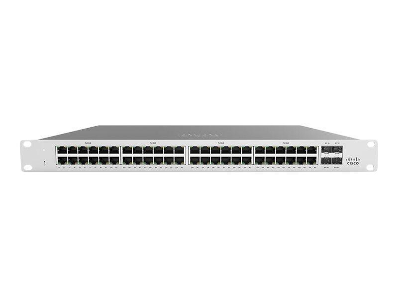 Cisco Switch Meraki MS120 52-Port 1GbE 370W PoE managed