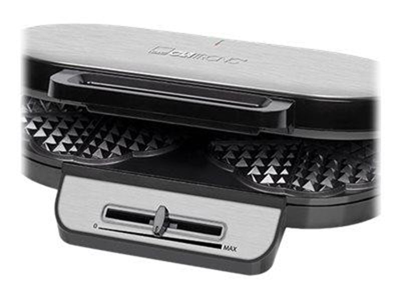 Clatronic Waffeleisen WA 3745 - waffle maker - stainless steel
