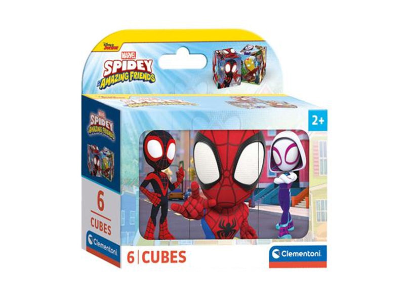 Clementoni Block Puzzle Spidey and His Amazing Friends 6pcs. Block