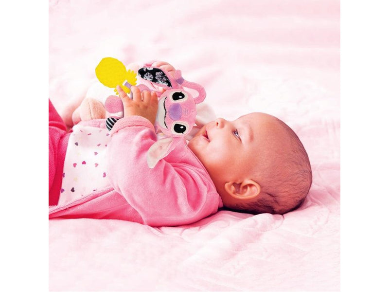 Clementoni Disney Stitch Baby Angel Soft Rattle baby hanging toy