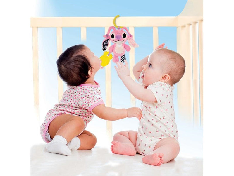 Clementoni Disney Stitch Baby Angel Soft Rattle baby hanging toy
