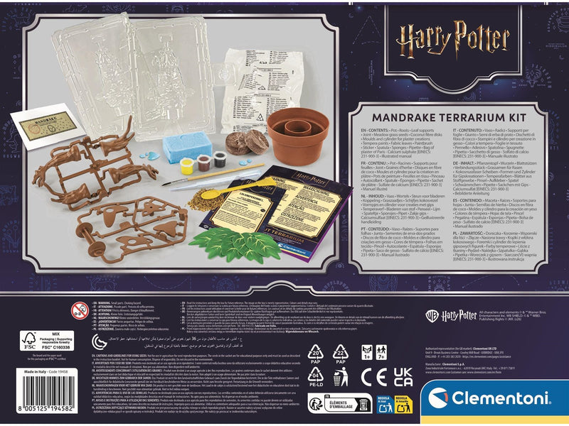 Clementoni Harry Potter - Mandragola - Terrarium Kit