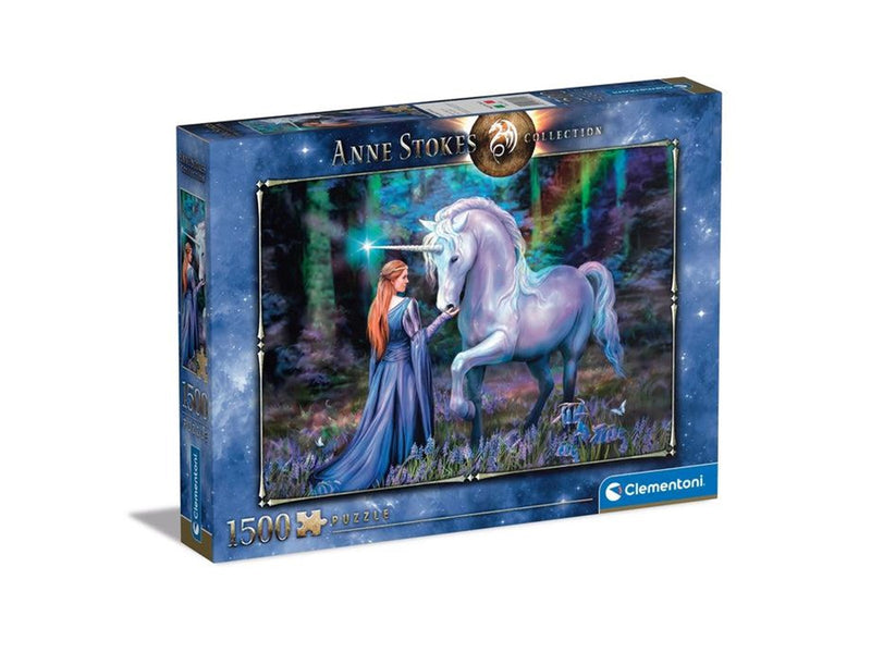 Clementoni Jigsaw Puzzle Anne Stokes Bluebell Woods 1500pcs. 2D Puzzles