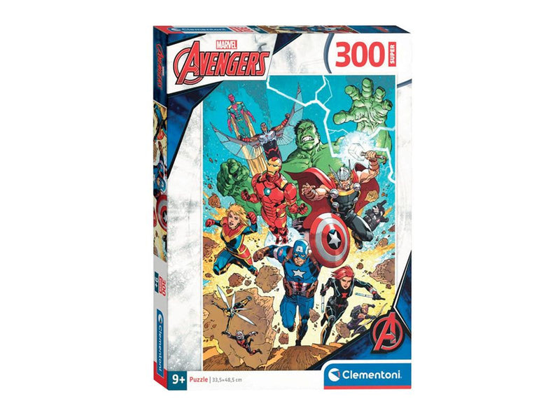 Clementoni Jigsaw Puzzle Super Color The Avengers 300pcs. 2D Puzzles