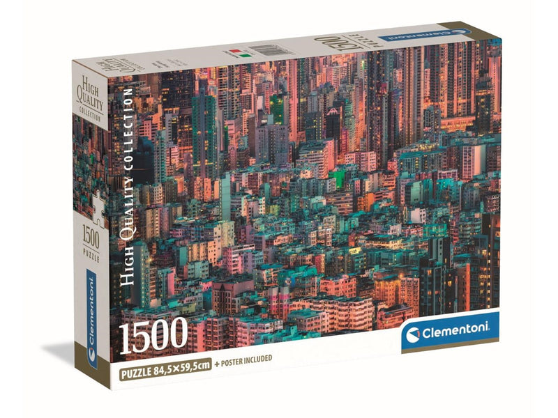 Clementoni Jigsaw Puzzle The Hive Hong Kong 1500pcs. 2D Puzzles
