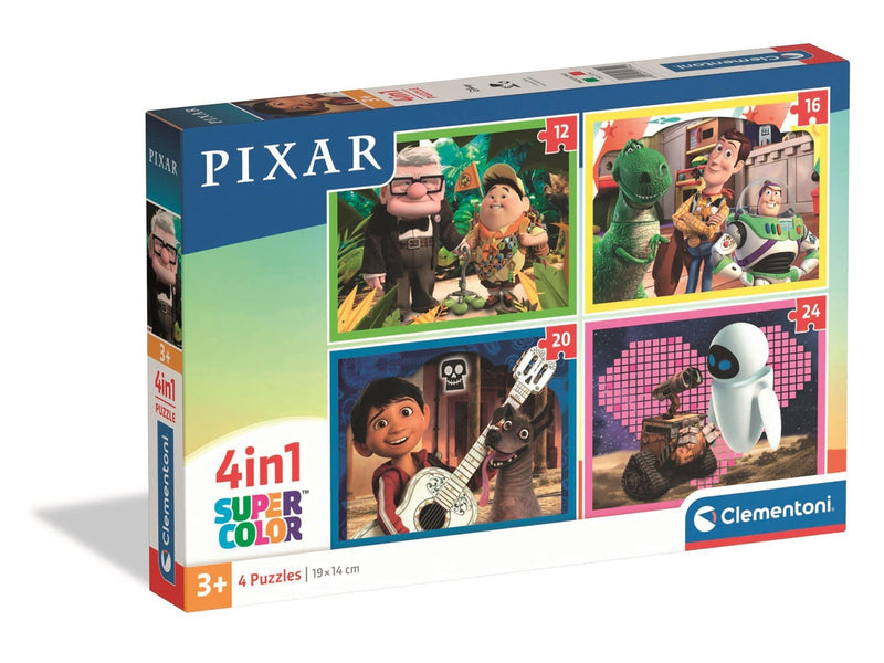 Clementoni Puzzle 4-in-1 Pixar 2026 2D Puzzles