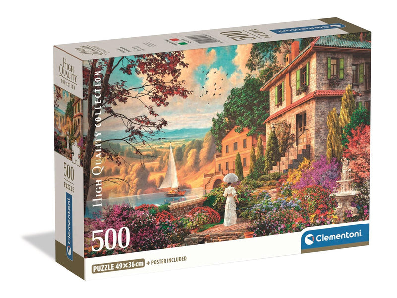 Clementoni Puzzle 500 Pcs CB High Quality Collection Victorian Promenade
