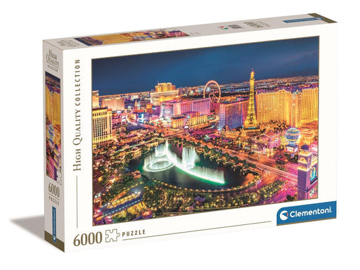 Clementoni Puzzle 6000 Pcs High Quality Collection Las Vegas