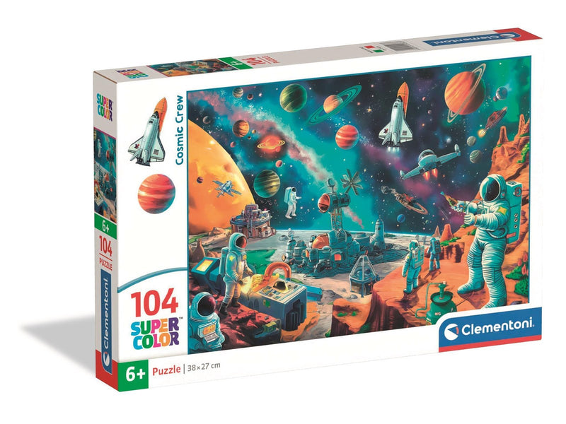 Clementoni Puzzle Cosmic Crew 104 pieces 2D Puzzles