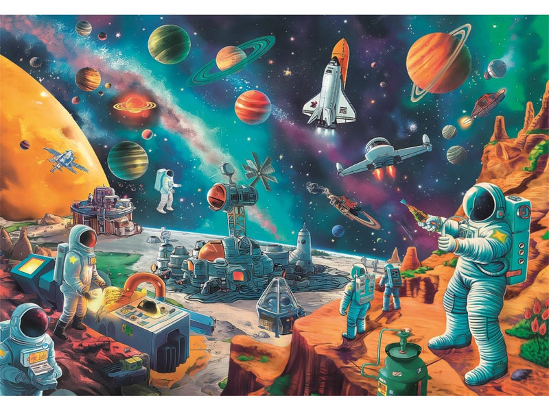 Clementoni Puzzle Cosmic Crew 104 pieces 2D Puzzles