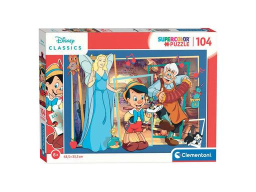 Clementoni Puzzle Disney - Pinocchio 104st. 2D Puzzles