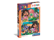 Clementoni Puzzle Dora The Explorer 2025 2x20 pieces 2D Puzzles