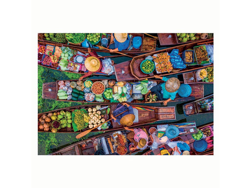 Clementoni Puzzle Floating Thai Market 1000pcs. 2D Puzzles