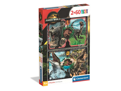 Clementoni Puzzle Jurassic World 2x60pcs. 2D Puzzles