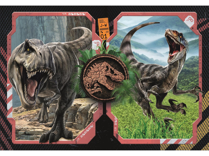 Clementoni Puzzle Jurassic World 2x60pcs. 2D Puzzles