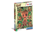 Clementoni Puzzle Marvel I Am Groot 104 pieces 2D Puzzles