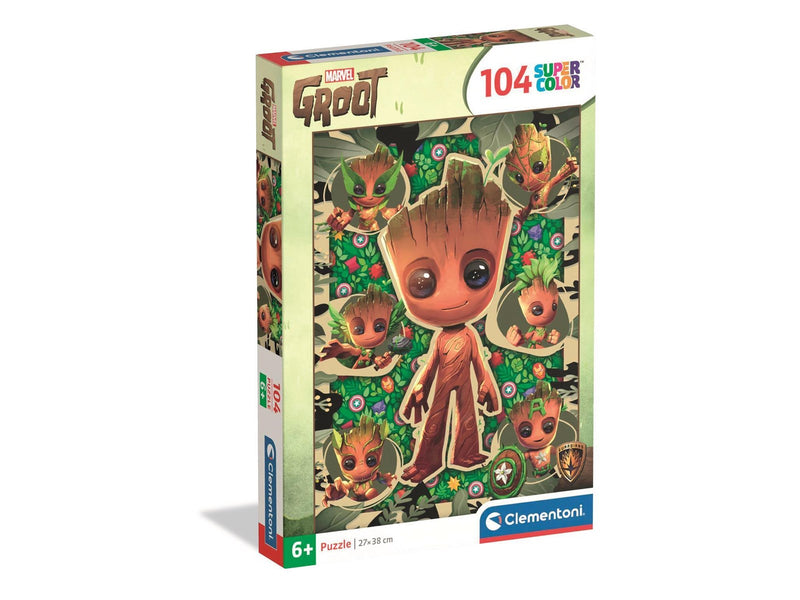 Clementoni Puzzle Marvel I Am Groot 104 pieces 2D Puzzles