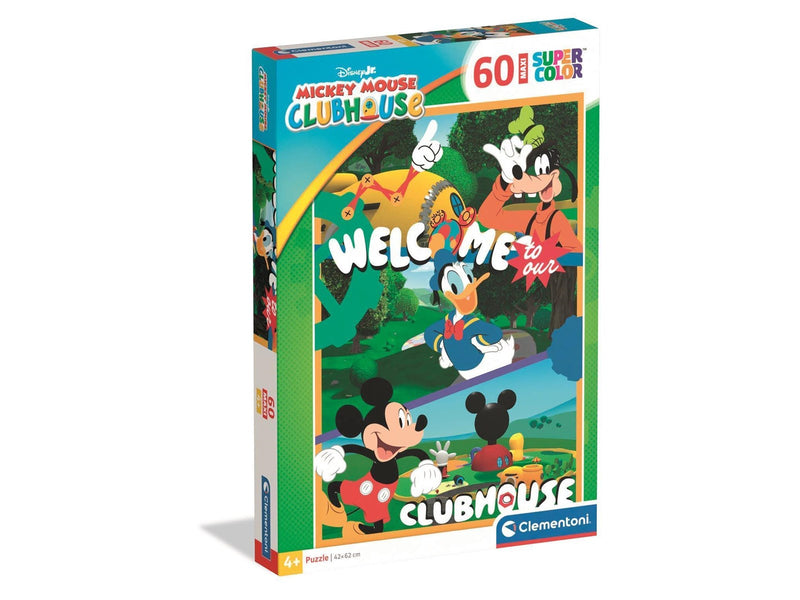 Clementoni Puzzle Maxi Mickey Mouse Club House 2026 60 pieces 2D Puzzles